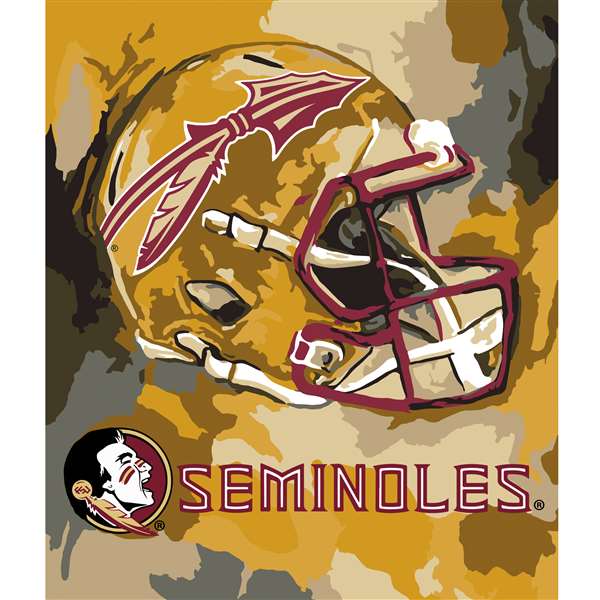 Florida State Football Seminoles Paint By Number Art Kraft Kit