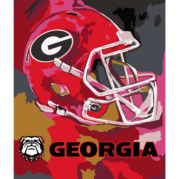Georgia Bulldogs Paint By Number Art Kraft Kit