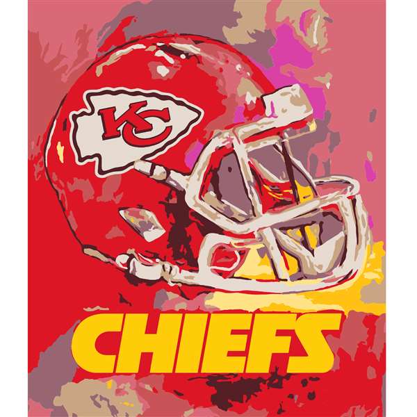 Kansas City Chiefs Paint By Number Art Kit