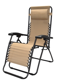 Caravan Infinity Zero Gravity Chair Beige