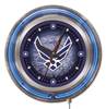 United States Air Force 15 inch Double Neon Wall Clock