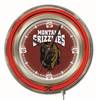 University of Montana 15 inch Double Neon Wall Clock