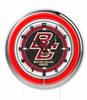 Boston College 19 inch Double Neon Wall Clock