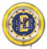 South Dakota State University 19 inch Double Neon Wall Clock