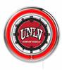 University of Nevada Las Vegas 19 inch Double Neon Wall Clock