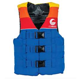 Connelly Retro Teen Boys Nylon LIfe Vest 90-120 lbs.  