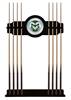 Colorado State University Solid Wood Cue Rack with a Black Finish