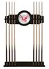 Eastern Washington University Solid Wood Cue Rack with a Black Finish