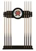 University of Maryland Solid Wood Cue Rack with a Black Finish