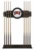 University of Nevada Las Vegas Solid Wood Cue Rack with a Black Finish