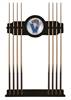 Villanova University Solid Wood Cue Rack with a Black Finish