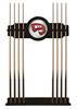 Western Kentucky University Solid Wood Cue Rack with a Black Finish