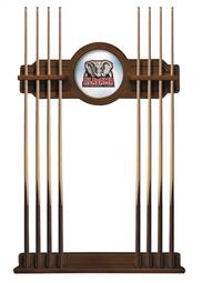 University of Alabama (Elephant) Solid Wood Cue Rack with a Chardonnay Finish