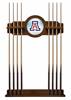 University of Arizona Solid Wood Cue Rack with a Chardonnay Finish