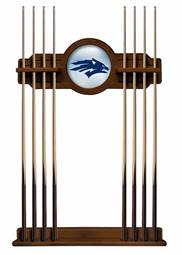 University of Nevada Solid Wood Cue Rack with a Chardonnay Finish