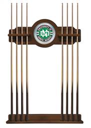 University of North Dakota Solid Wood Cue Rack with a Chardonnay Finish