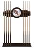 Florida State (Script) Solid Wood Cue Rack with a English Tudor Finish
