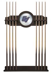 Grand Valley State University Solid Wood Cue Rack with a English Tudor Finish