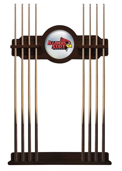 Illinois State University Solid Wood Cue Rack with a English Tudor Finish