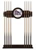 James Madison University Solid Wood Cue Rack with a English Tudor Finish