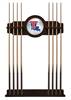 Louisiana Tech University Solid Wood Cue Rack with a English Tudor Finish