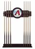 Arizona Diamondbacks Solid Wood Cue Rack with a English Tudor Finish