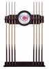 Cincinnati Reds Solid Wood Cue Rack with a English Tudor Finish