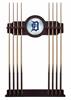 Detroit Tigers Solid Wood Cue Rack with a English Tudor Finish