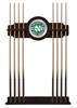 University of North Dakota Solid Wood Cue Rack with a English Tudor Finish