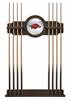 University of Arkansas Solid Wood Cue Rack with a Navajo Finish