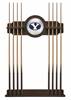 Brigham Young University Solid Wood Cue Rack with a Navajo Finish