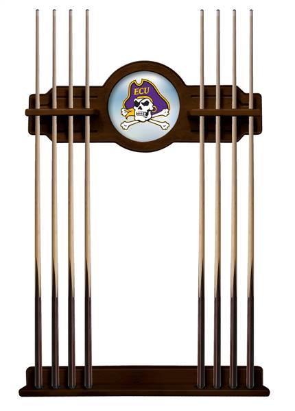 East Carolina University Solid Wood Cue Rack with a Navajo Finish