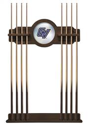 Grand Valley State University Solid Wood Cue Rack with a Navajo Finish