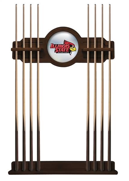 Illinois State University Solid Wood Cue Rack with a Navajo Finish