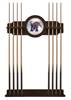 University of Memphis Solid Wood Cue Rack with a Navajo Finish