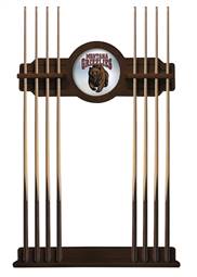 University of Montana Solid Wood Cue Rack with a Navajo Finish