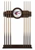 Southern Illinois University Solid Wood Cue Rack with a Navajo Finish