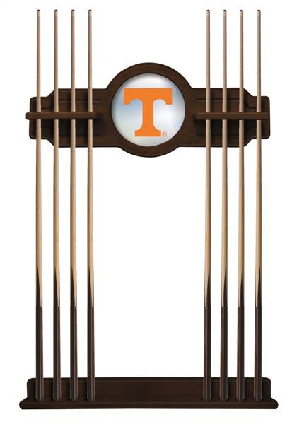 University of Tennessee Solid Wood Cue Rack with a Navajo Finish