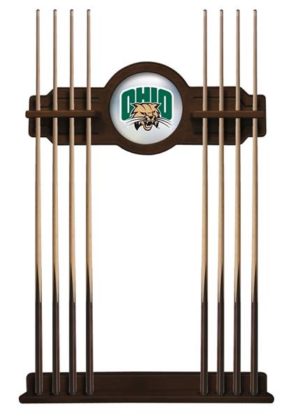 Ohio University Solid Wood Cue Rack with a Navajo Finish