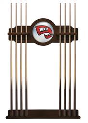 Western Kentucky University Solid Wood Cue Rack with a Navajo Finish