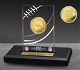 Denver Broncos 3x Super Bowl Champions Gold Coin with Acrylic Display    