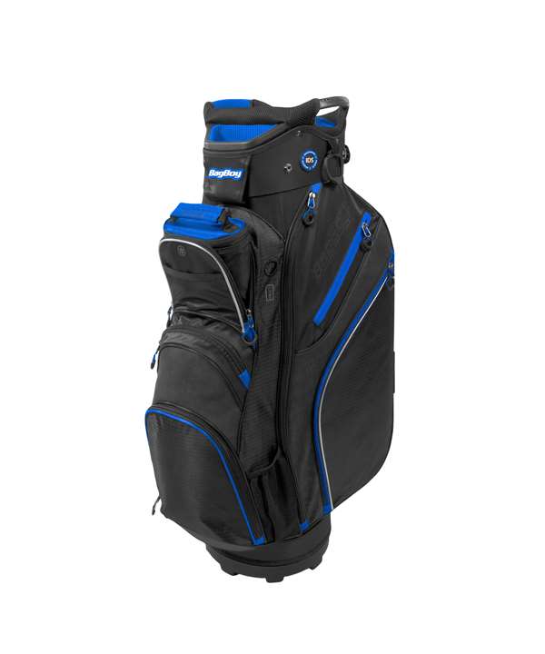 BagBoy Chiller Cart Golf Bag Black/Royal/Silver