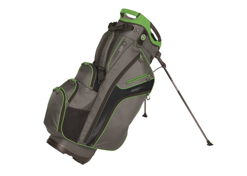 BagBoy Chiller Hybrid Stand Golf Bag Charcoal/Lime/Black