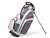 BagBoy Chiller Hybrid Stand Golf Bag White/Charcoal/Red