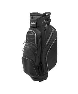 BagBoy Chiller Golf Cart Bag - Black/Charcoal/Silver  
