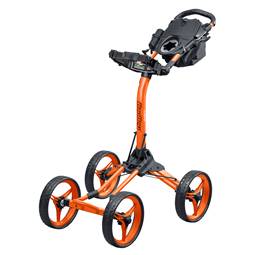 BagBoy Quad XL Golf Club Push Cart Orange/Black  