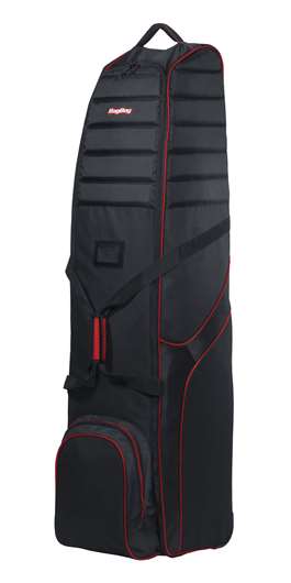BagBoy T-660 Golf Club Travel Cover Bag Black/Red/Silver