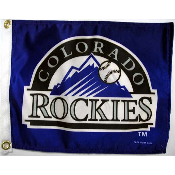 Boat/Golf Cart 14 Inch X 15 Inch Colorado ROCKIES GOLF CRT FLG