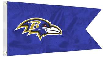 Boat/Golf Cart 12 Inch X 18 Inch Baltimore RAVENS FLAG