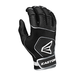 Easton Adult Walk-Off Nx Batting Gloves - Black/Black